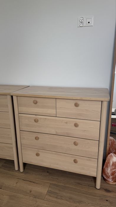 Komoda IKEA BJÖRKSNÄS brzoza 90×47×90 cm – bardzo dobry stan