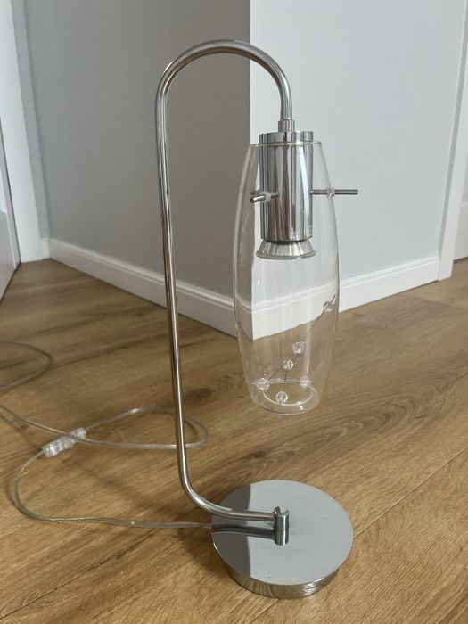 Lampa z kryształlami