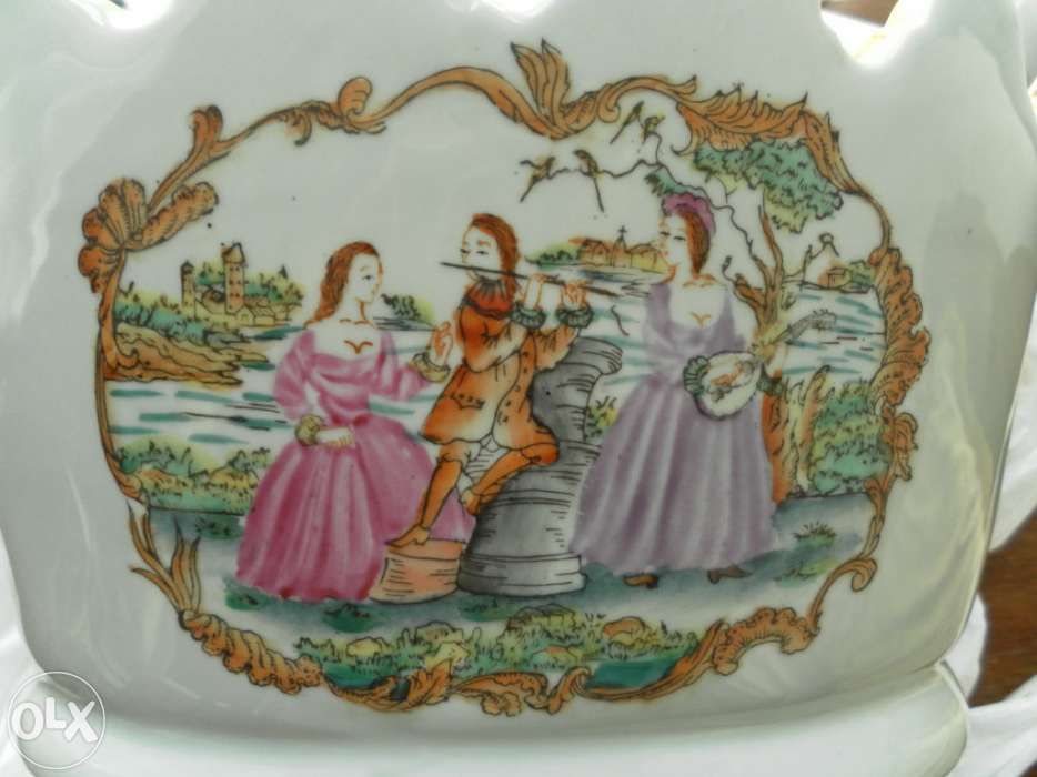 Taça de porcelana - pintado à mão