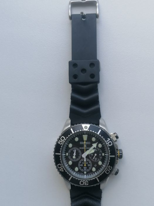 Seiko Solar Alarm Chronograph SSC021P1