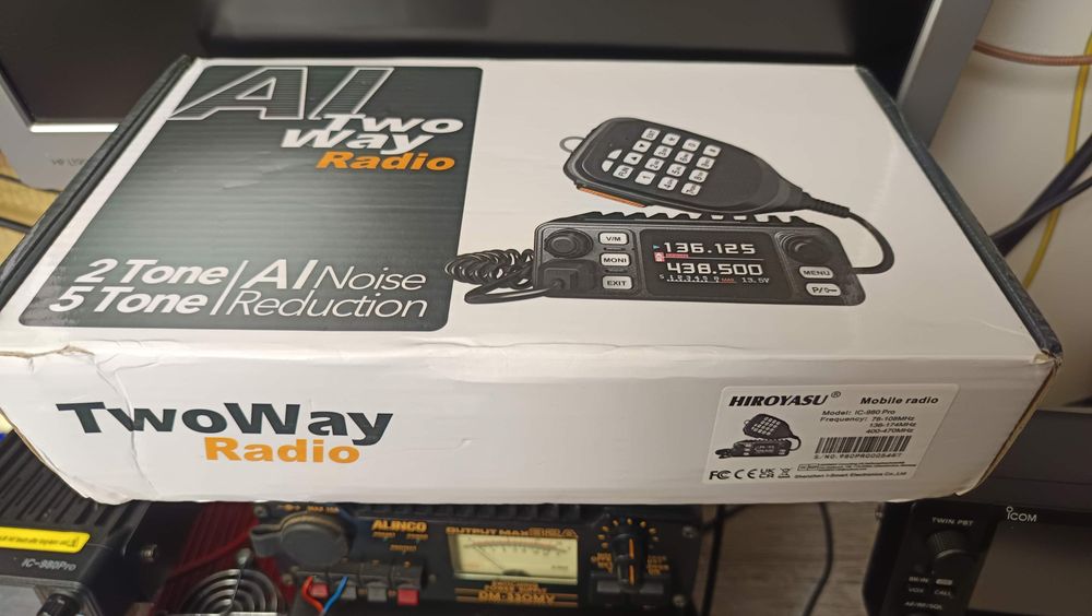 Rádio HIROYASU IC-980PRO - Radioamador