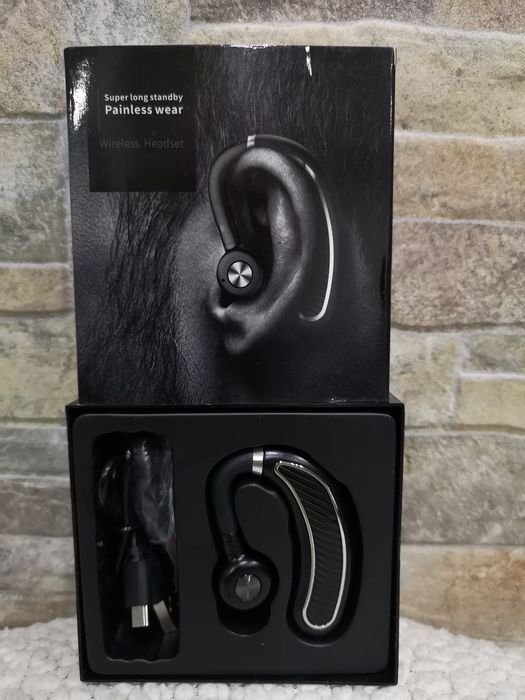 Auricular Bluetooth compatível com Android e iOS