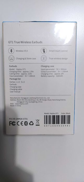 Vendo fones bluetooth Haylou GT1