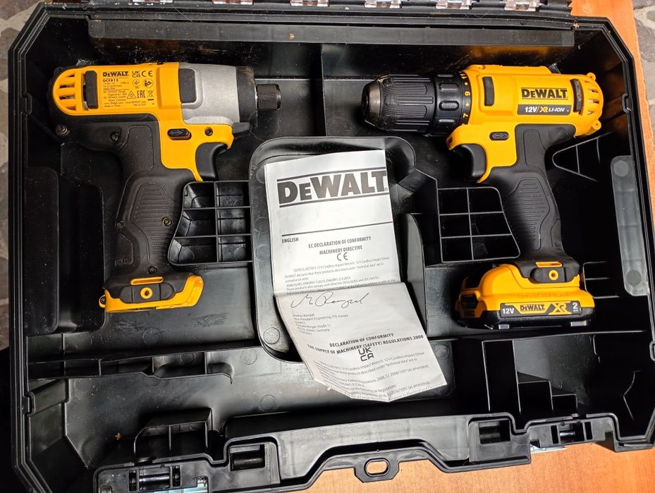 Wiertarko-wkrętarka, zakrętarka, combo DeWalt DCK211D2T,Krosno Betleja