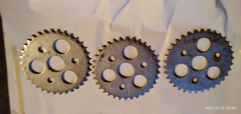 Задня зірочка ЦІНА220 гр.до мопедів Карпати .Верховина . Рига Дельта..