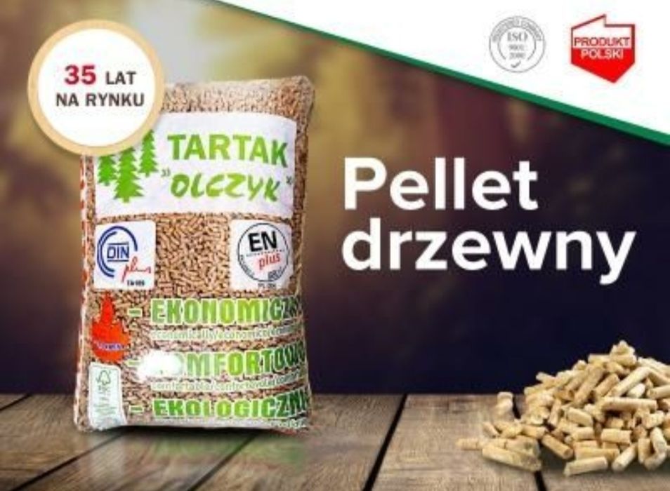 Pellet FENIKS (paleta 975kg) również pelet Lava Olczyk Barlinek Fenix
