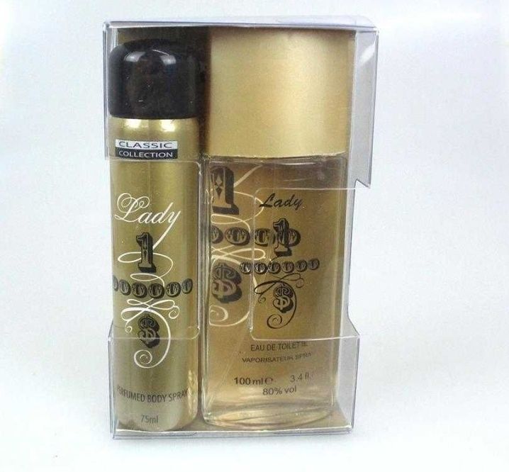 Perfumy Dezodorant Lady 1.000.000 Zestaw prezent