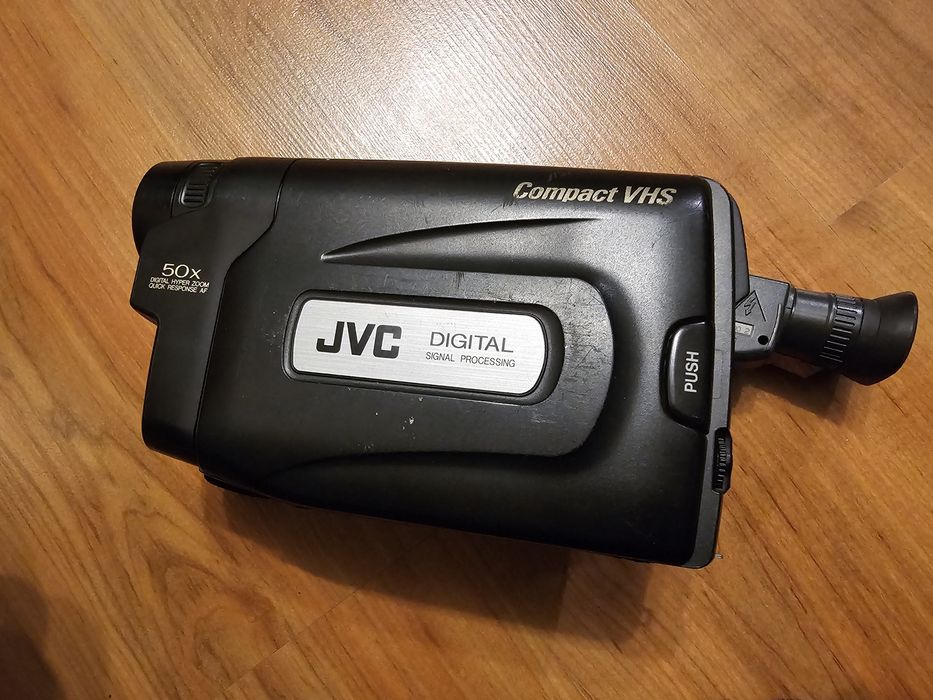 Kamera analogowa JVC gr-fx10 vhsc retro vintage