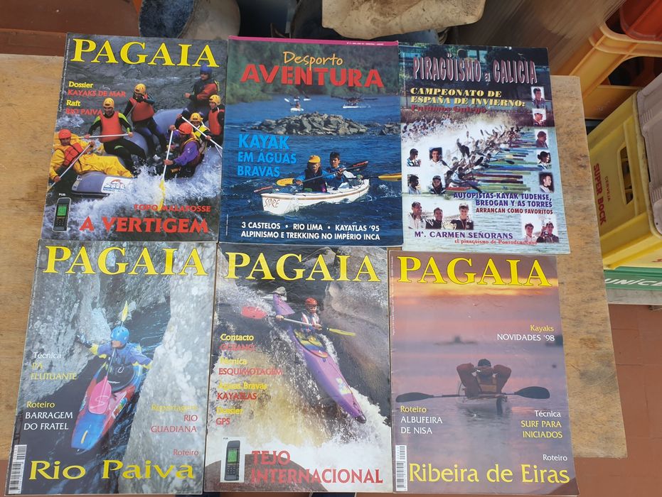 Revistas antigas Pagaia