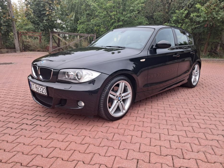BMW E87 120d 177KM  *M Pakiet*Czarna*Alu 18*