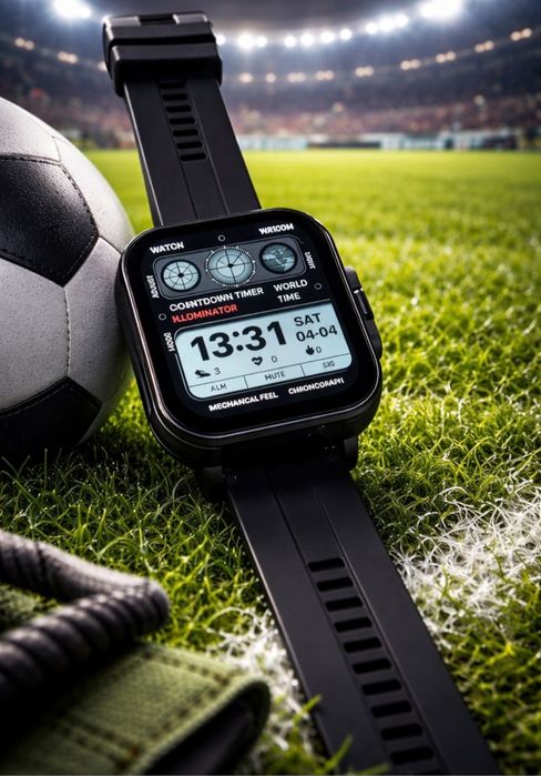 Zegarek  Męski  Smartwatch TWS 2.01" TFT Smartwatch ze słuchawkami