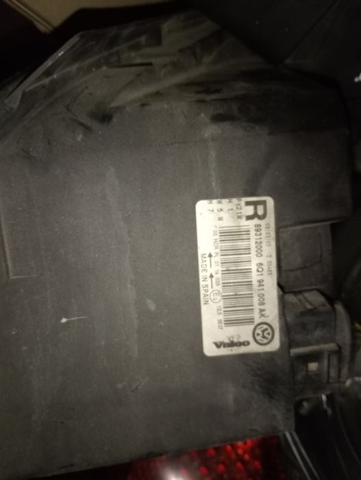 Фари Volkswagen Polo 4 9n3 фари Фольксваген Поло 4 9N3 рестайл фара Polo 4 рестайлінг