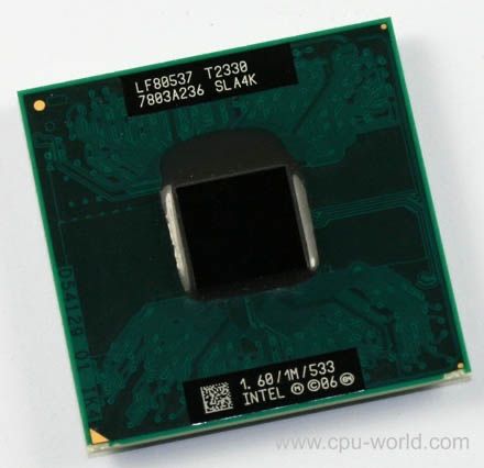 Intel Pentium T3200 2.00GHz | T2330 1.60GHz