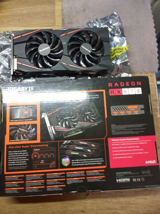 Видео карта RX570 Gaming 4 g