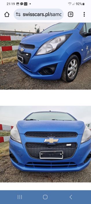 Chevrolet Spark. Szwajcar.  Tylko 100 tys przebieg. 1.0 B.