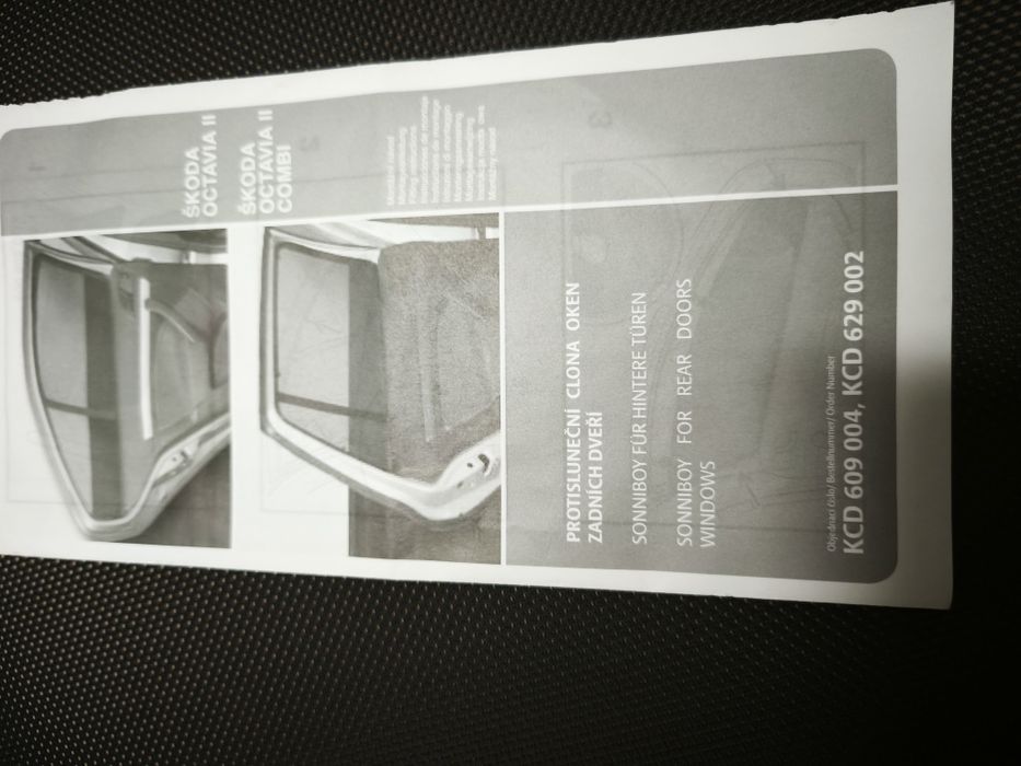 Protetor janelas Sol Octavia break 2009