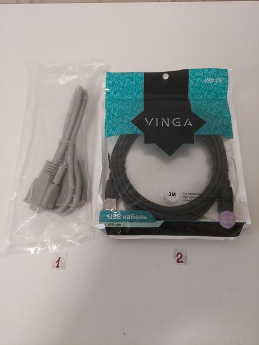 Кабели для персональных компьютеров. Мышка проводная.