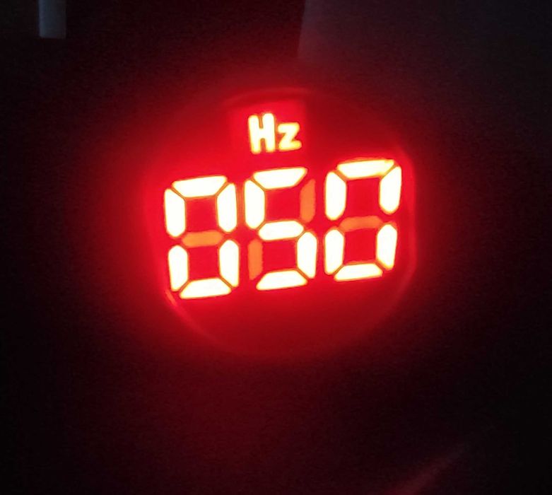 Цифровий круглий частомір змінного струму AC50 - 500V (20-75Hz)