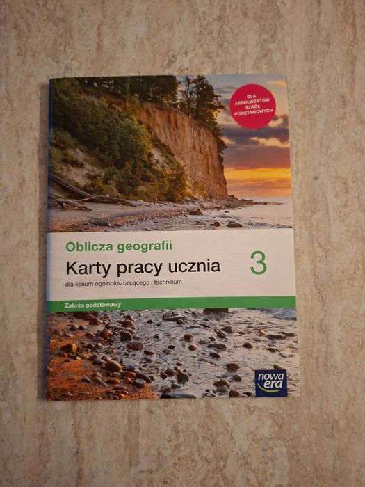 Karty pracy ucznia "Oblicza geografii 3" Nowa era