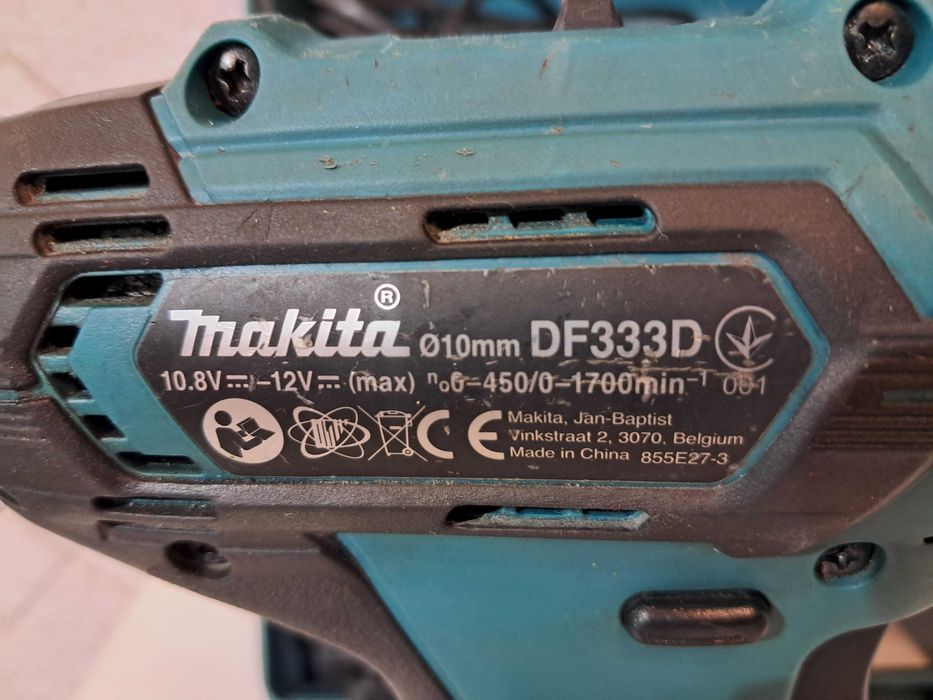 шуруповерт аккумуляторный makita DF333D