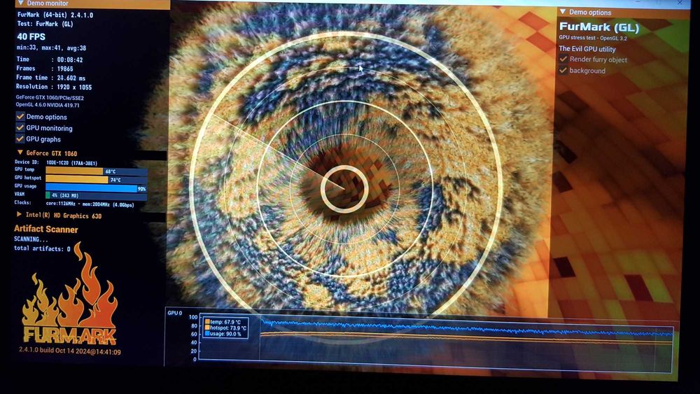 Lenovo Legion Y720, i7-7700HQ, GTX1060, 512Gb defekt obudowy