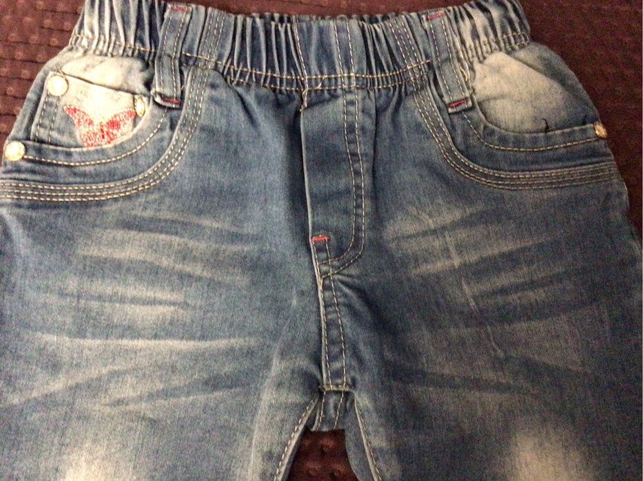 Spodnie jeansowe 116-122