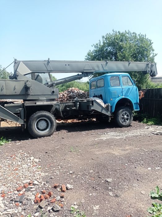 Автокран МАЗ 500