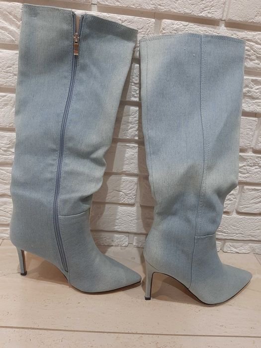 Nowe kozaki jeans 39