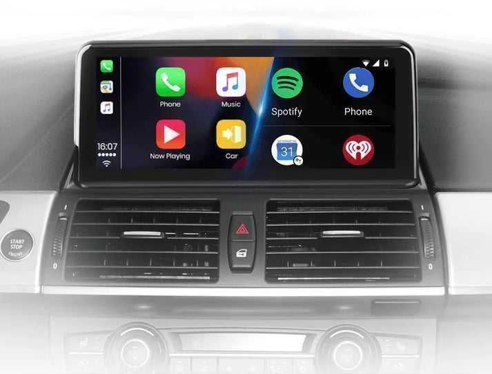 BMW X5 / X6 – Radio Android 15 10,25” CarPlay Android Auto 2GB/32GB GPS Nawigacja Stacja Multimedialna WiFi Bluetooth DSP 4G LTE PL