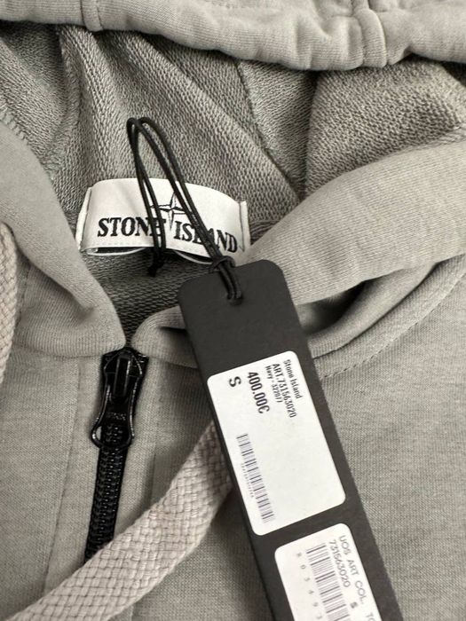 Bluza Stone Island z dekoltem na zamek