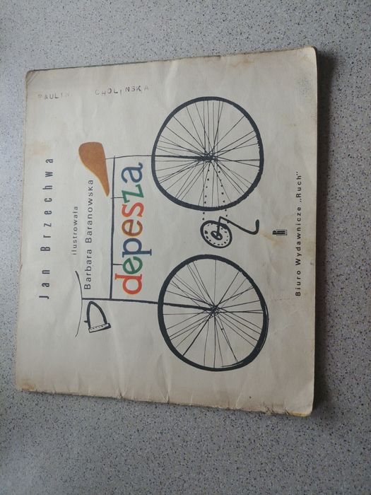 Książka Jan Brzechwa Depesza PRL