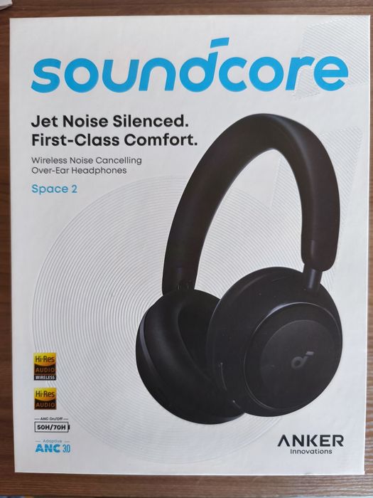Bluetooth наушники Anker SoundCore Space 2 Black