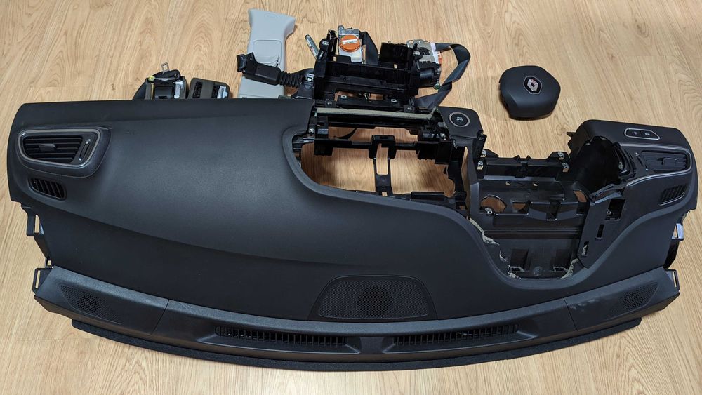 Conjunto Kit Airbags Tablier Renault Kadjar Original
