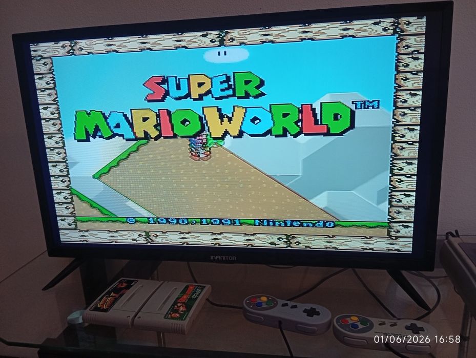 Super Nintendo completo
