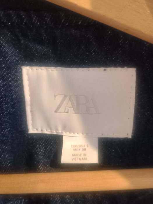 Zara kurtka jesień dżins stójka Xl xxl