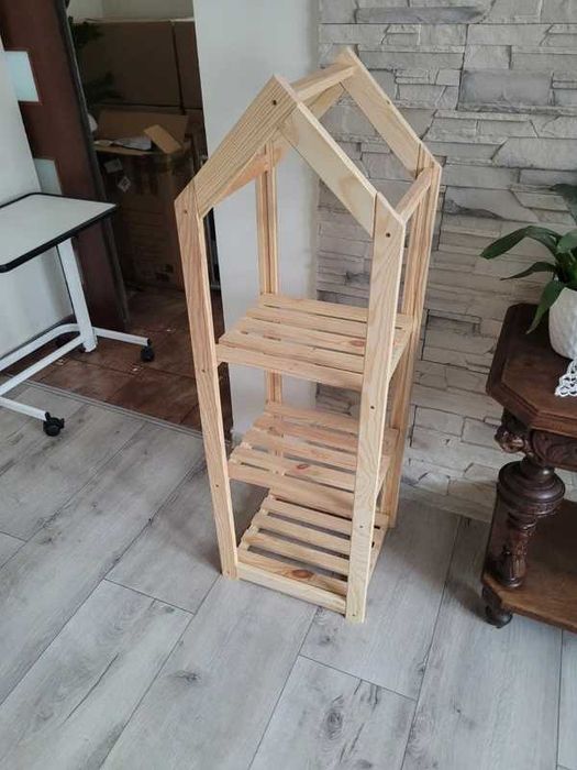 Stojak kwietnik regał na zabawki