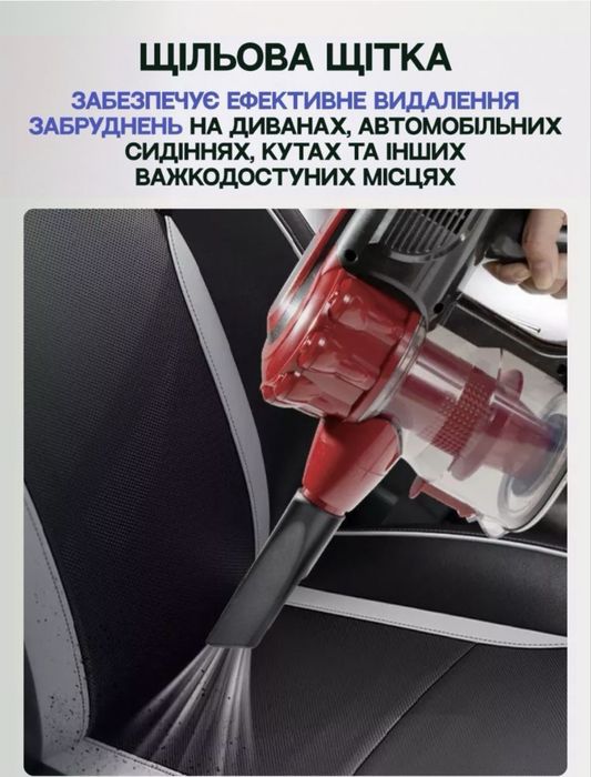 Пилосос Crownberg CB-672 (2500 Вт) колбовий — Повний комплект, коробка!