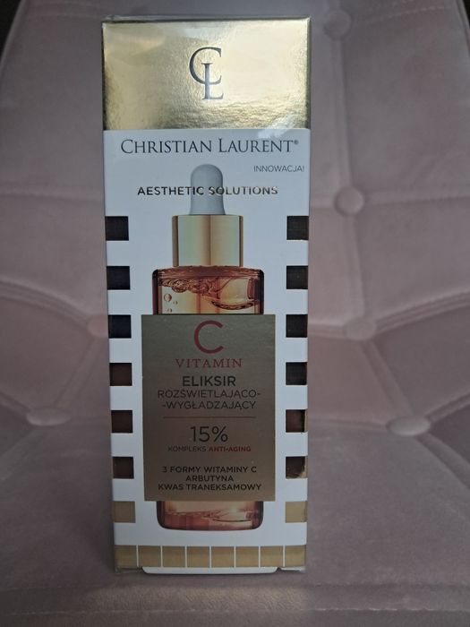 Christian laurent eliksir rozświetlająco wygładzający 15% kompleks