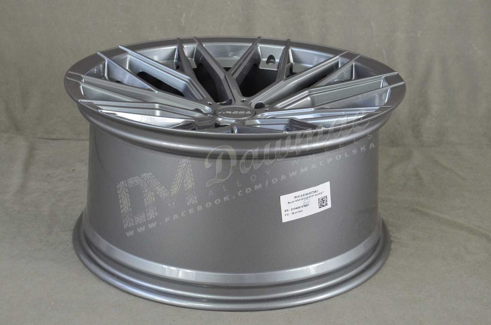 Felgi Arceo Valencia 19" 9,5J ET40 5x114,3 Titan