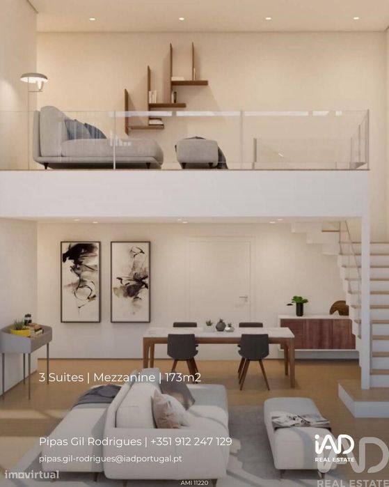 Apartamento T3 em Algés, Linda-a-Velha e Cruz Quebrada-Dafundo de 140,