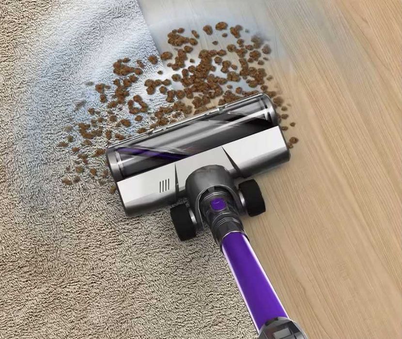 Odkurzacz pionowy ręczny Fixtfixer V10-P fioletowy