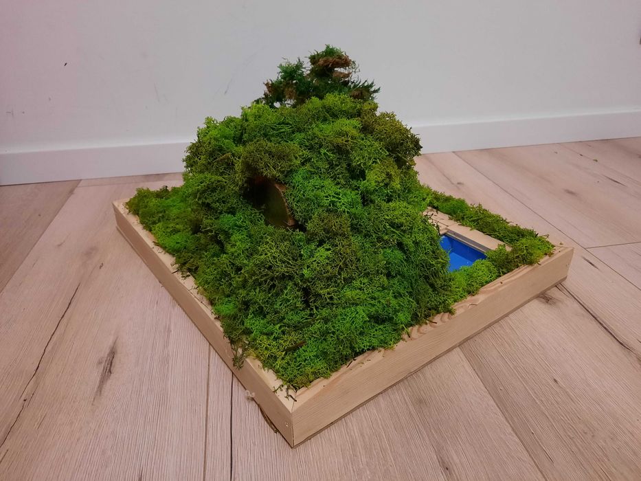 Domek, praca plastyczna