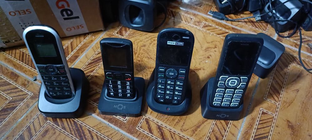 Telefones fixos rede sem fio sem cartao