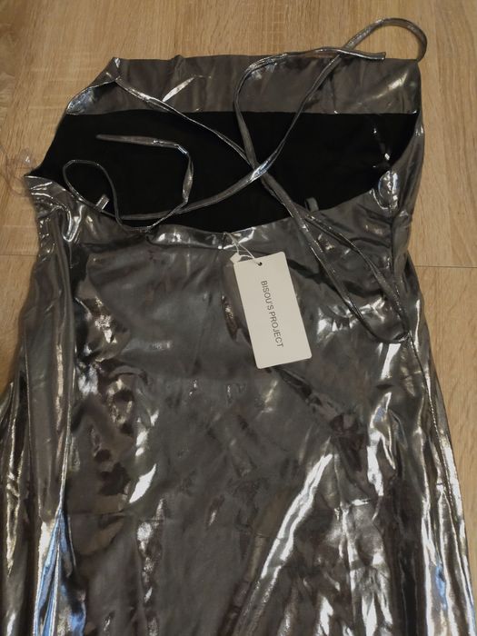 Metaliczna sukienka rozm. M/L