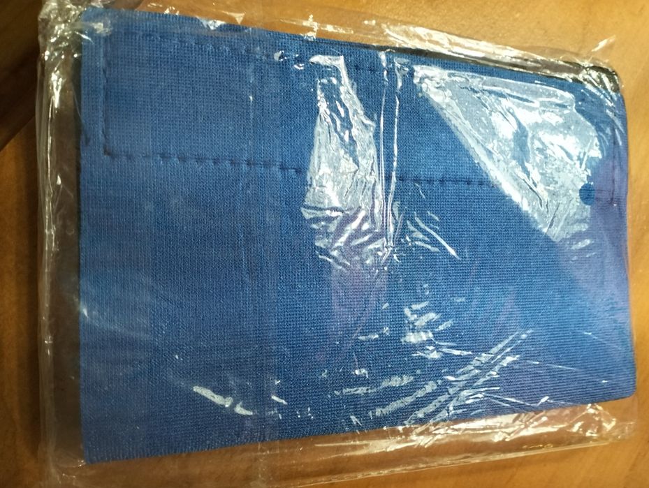 Pas wyszczuplający, niebieski, nowy.