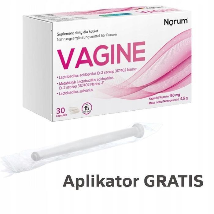 narum narine vagine 150 mg probiotyk dla kobiet 30 kapsułek