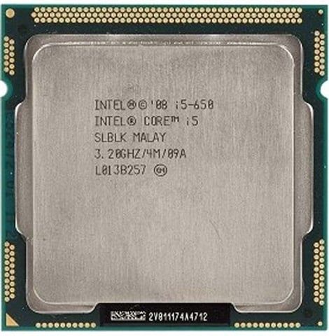 CPU I5 650 socket 1156