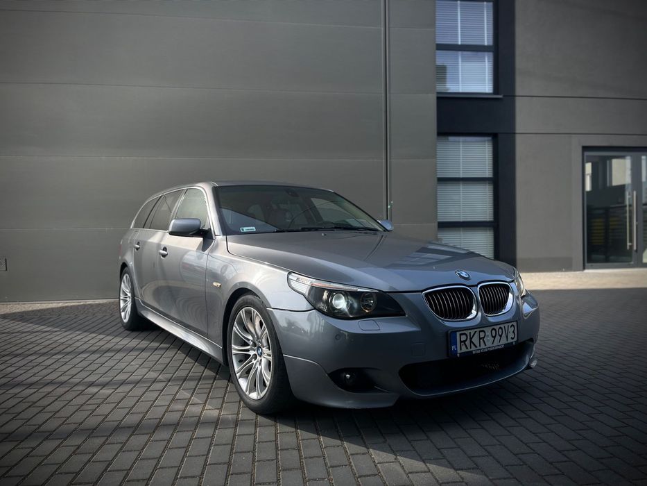 BMW Seria 5 BMW E61 2005 530d 3.0D m57 Automat PDC XENON