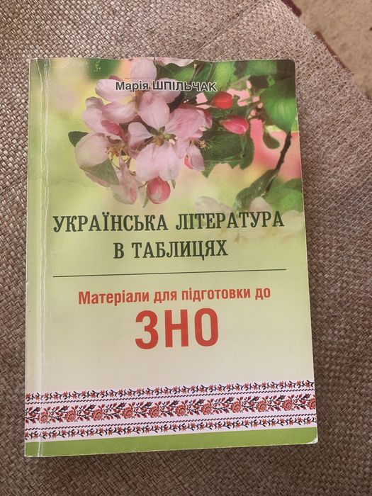 ЗНО Шпільчак українська література