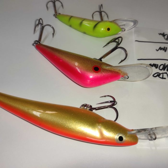 Zestaw woblerków były w pyskach drapieżników- pakiet nr. 12